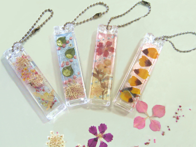 お花のキーホルダー