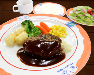 八幡平ポークのハンバーグ